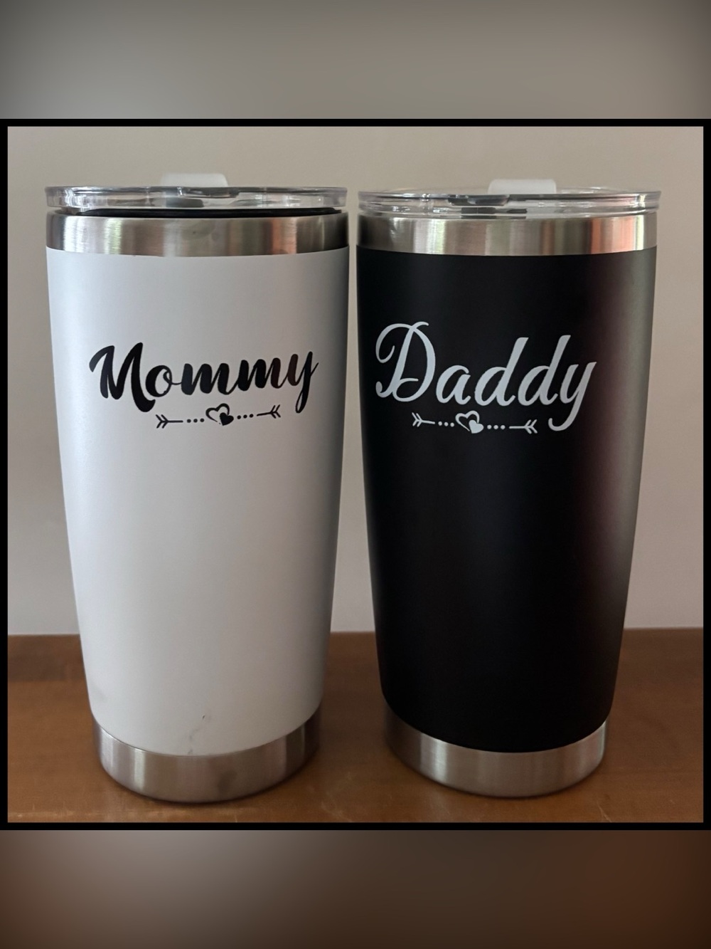 Mommy and Daddy Tumblers